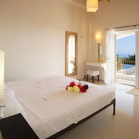 Вилла Asteri, Old Skala - Secluded Location - Panoramic Sea Views - Infinity Pool